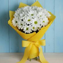 Букет цветов из:  Хризантемы в Посёлок Центральной усадьбы совхоза Озёры