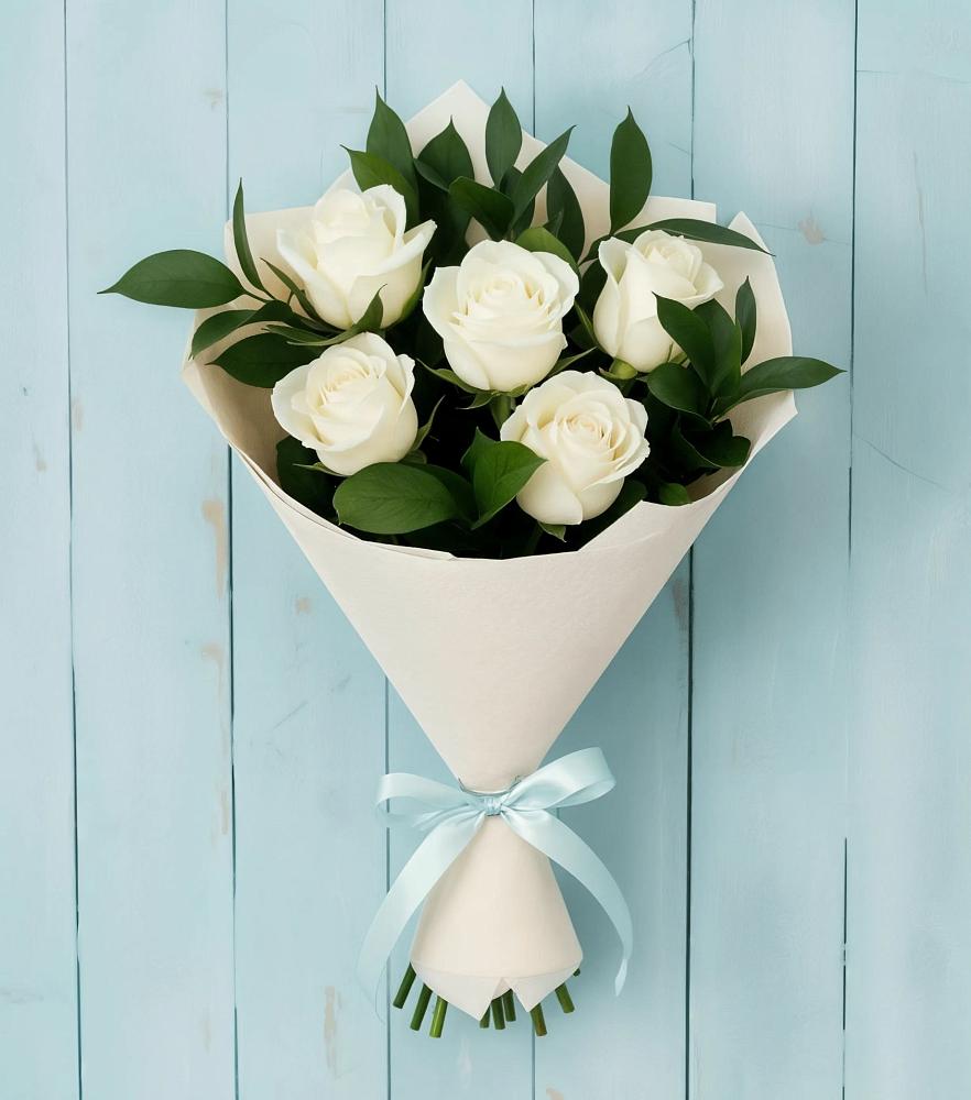 Букет цветов из: Розы в Посёлок Центральной усадьбы совхоза Озёры