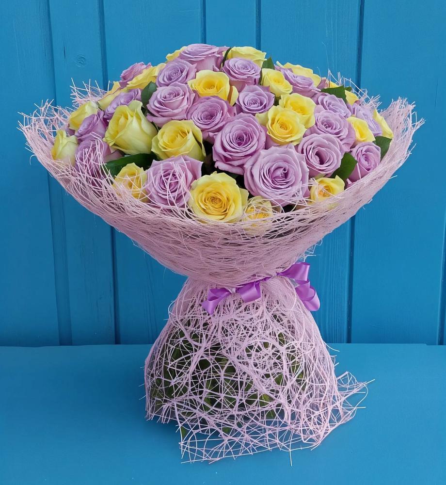 Букет 101 Волшебный Миг в Посёлок Центральной усадьбы совхоза Озёры