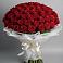 Букет 101 Красная роза Блэк Мэджик в Посёлок Центральной усадьбы совхоза Озёры