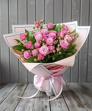 Букет Розовый кустик #REPLACE_PRED# Посёлок Центральной усадьбы совхоза Озёры