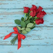Букет Красные розы в Посёлок Центральной усадьбы совхоза Озёры