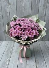 Букет цветов из:  Хризантемы в Посёлок Центральной усадьбы совхоза Озёры