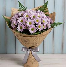 Букет цветов из:  Хризантемы #REPLACE_PRED# Посёлок Центральной усадьбы совхоза Озёры