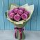 Букет Розы Фёрст Леди в Посёлок Центральной усадьбы совхоза Озёры