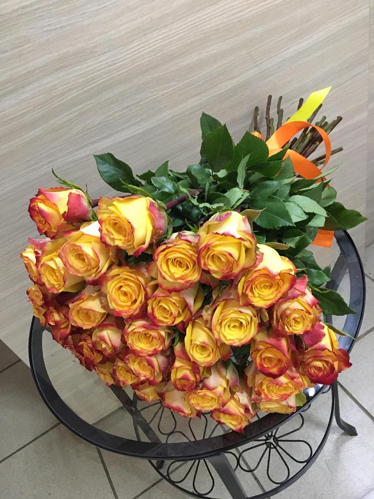 Букет Желтые розы в Посёлок Центральной усадьбы совхоза Озёры