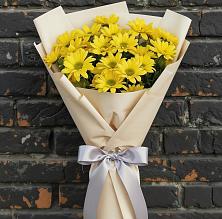 Букет цветов из:  Хризантемы в Посёлок Центральной усадьбы совхоза Озёры