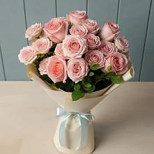 Букет Розовый шарм в Посёлок Центральной усадьбы совхоза Озёры