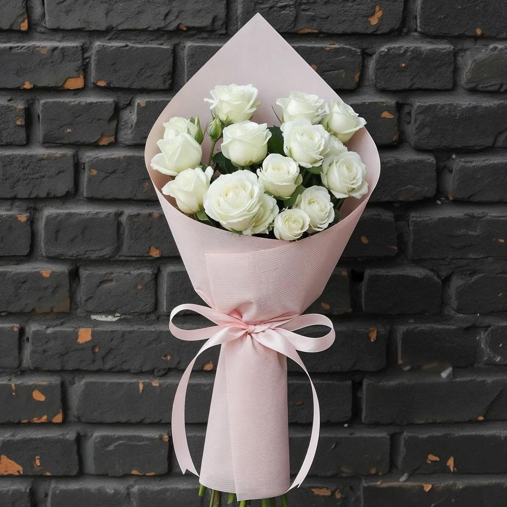 Букет цветов из: Розы в Посёлок Центральной усадьбы совхоза Озёры